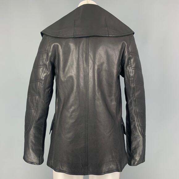ALEXANDER WANG Size S Black Quilted Calfskin Jacket - Picture 3 of 6